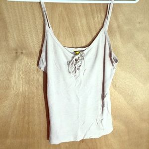 Simple light pink / cream tank